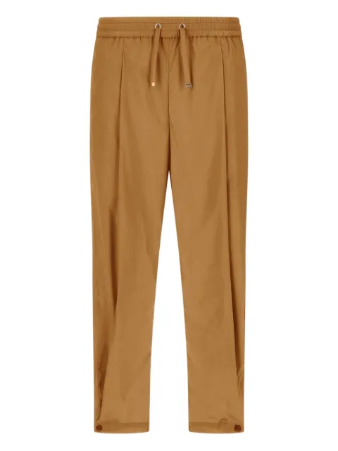 Herno drawstring-fastening trousers