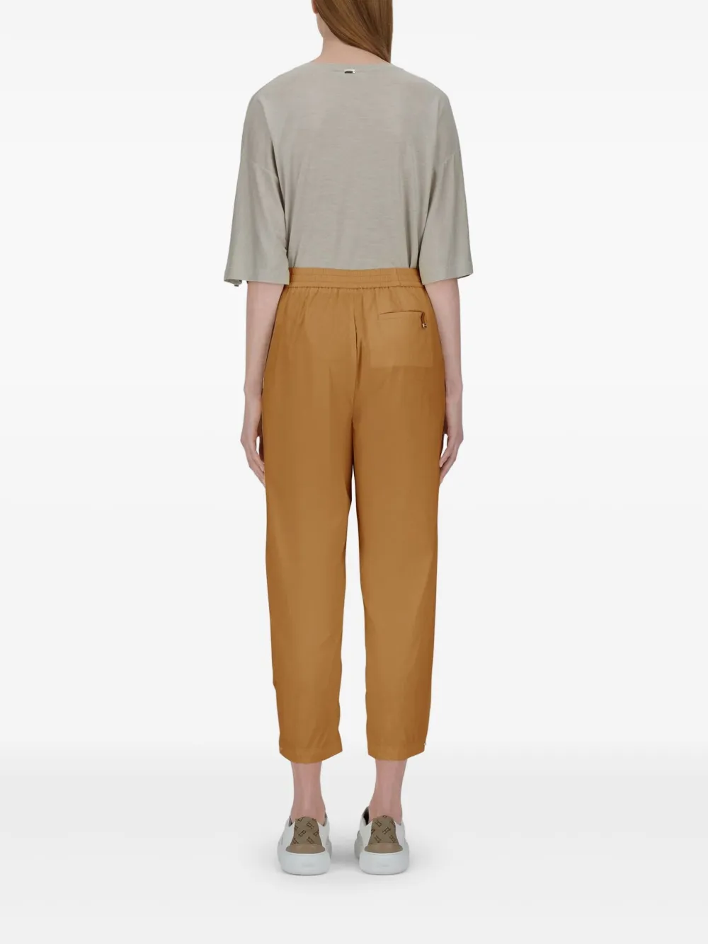 Herno Broek met trekkoord Bruin