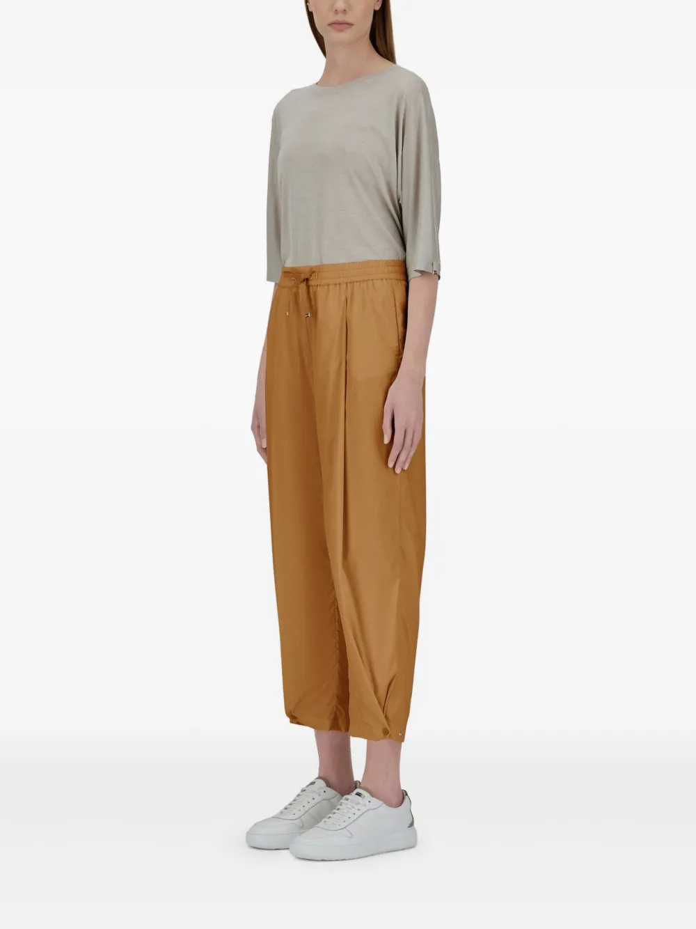 Herno Broek met trekkoord Bruin