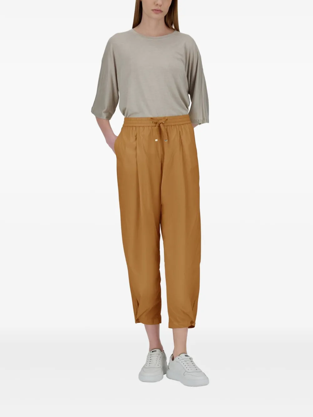 Herno Broek met trekkoord Bruin
