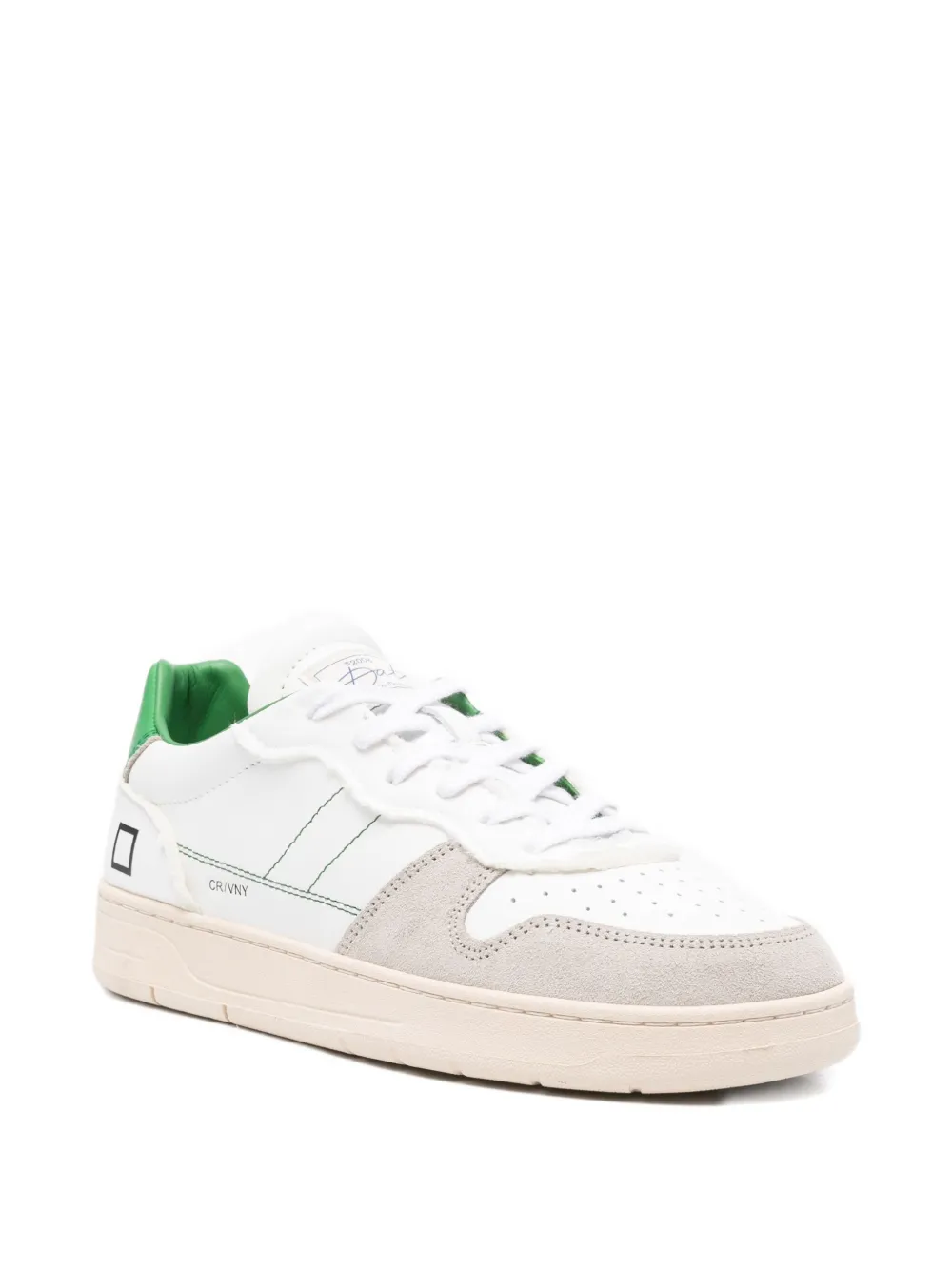 D.A.T.E. Court 2.0. leather panel sneakers White