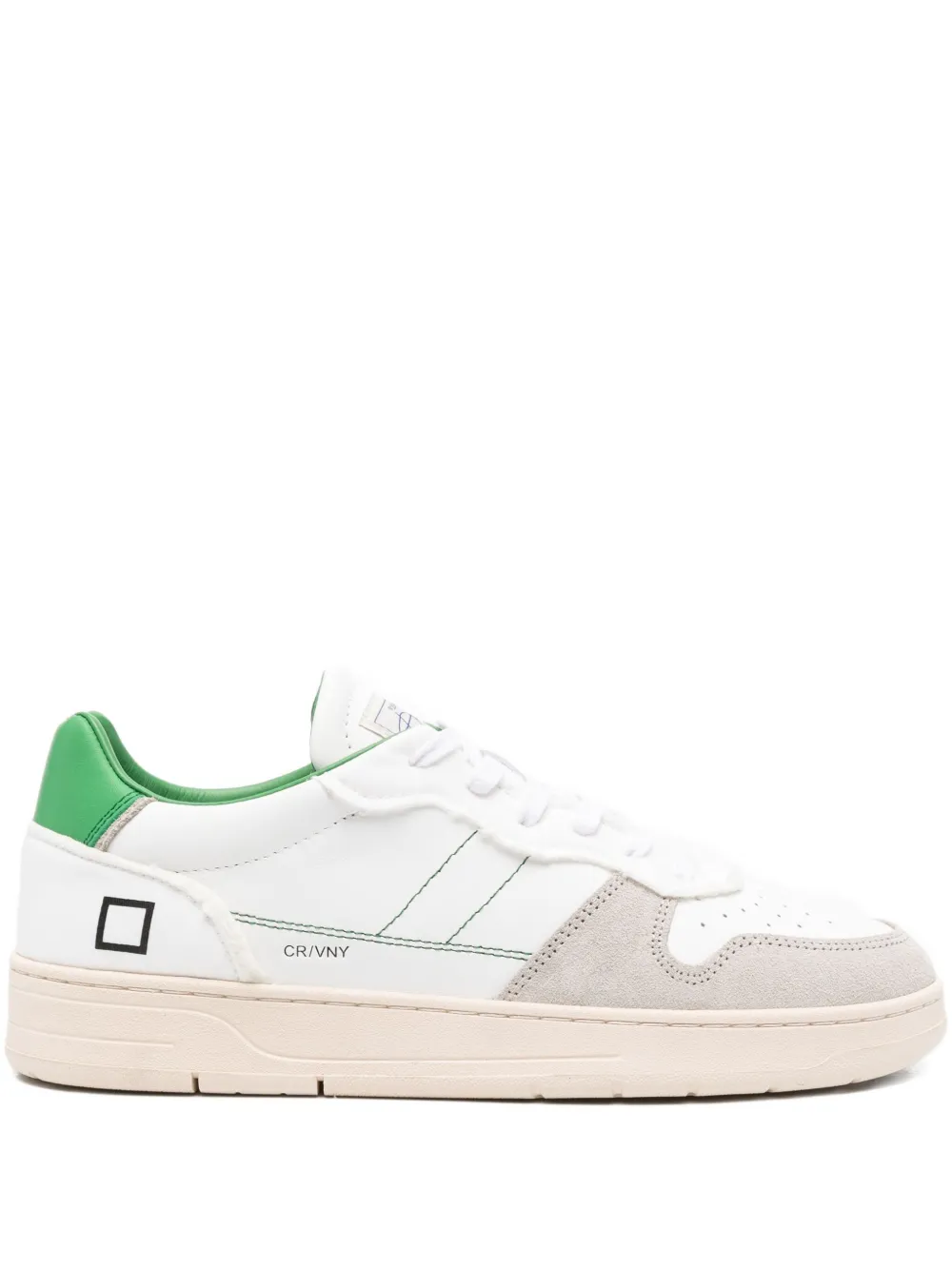 D.A.T.E. Court 2.0. leather panel sneakers White