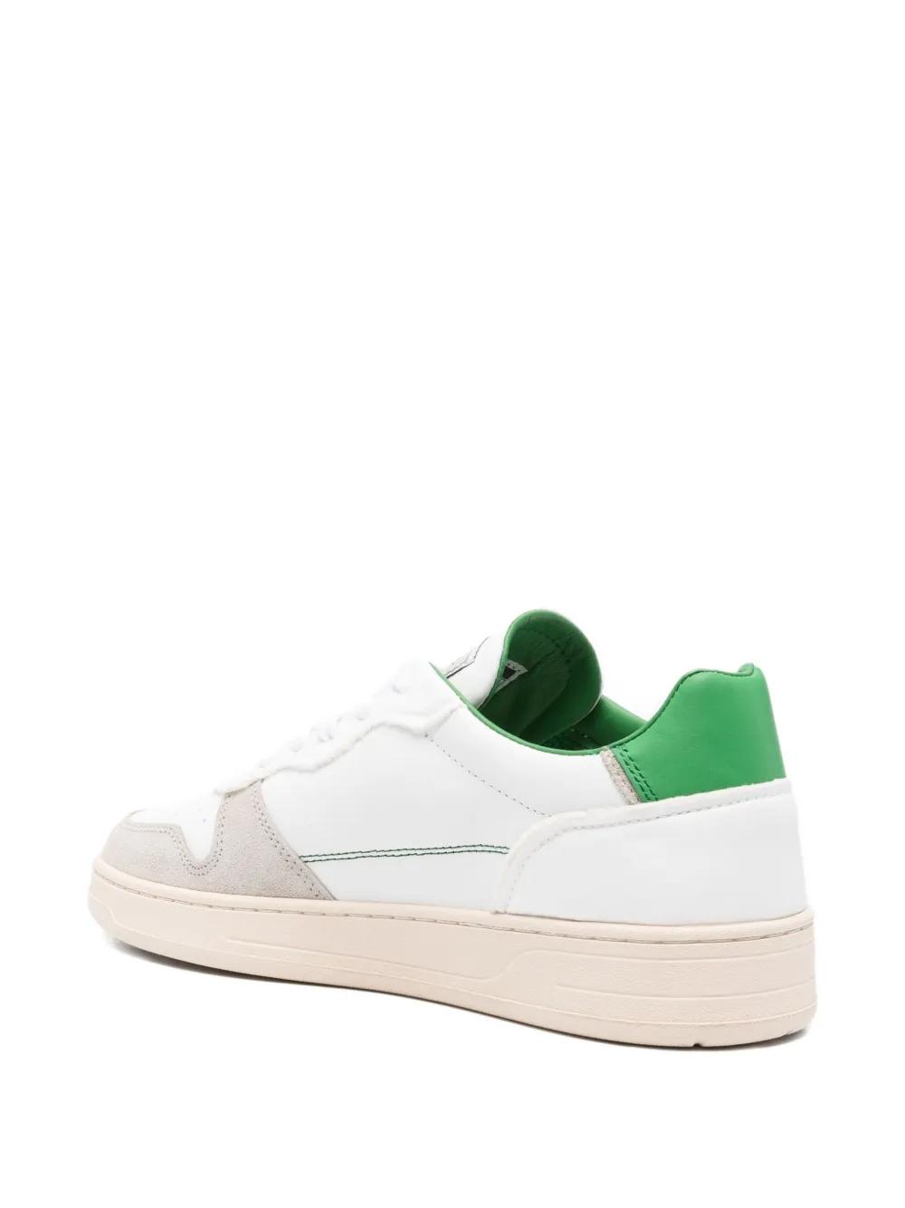 D.A.T.E. Court 2.0. leather panel sneakers White