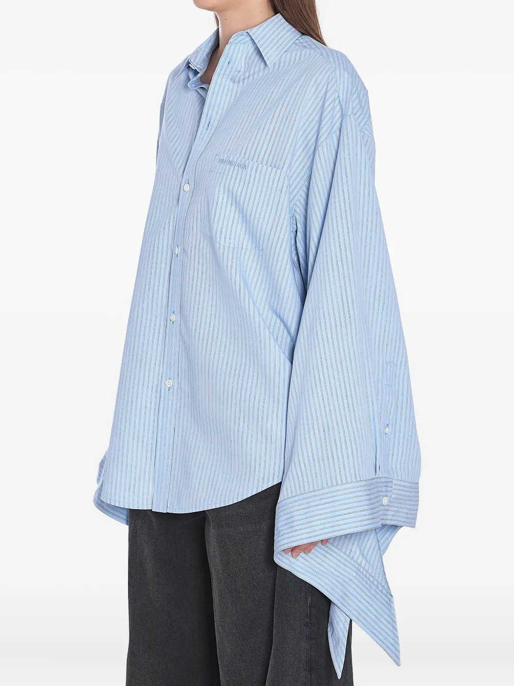 Balenciaga Katoenen blouse - Blauw