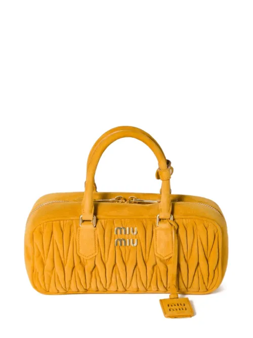 Sac à main matelassé Arcadie en cuir - Miu Miu - Modalova