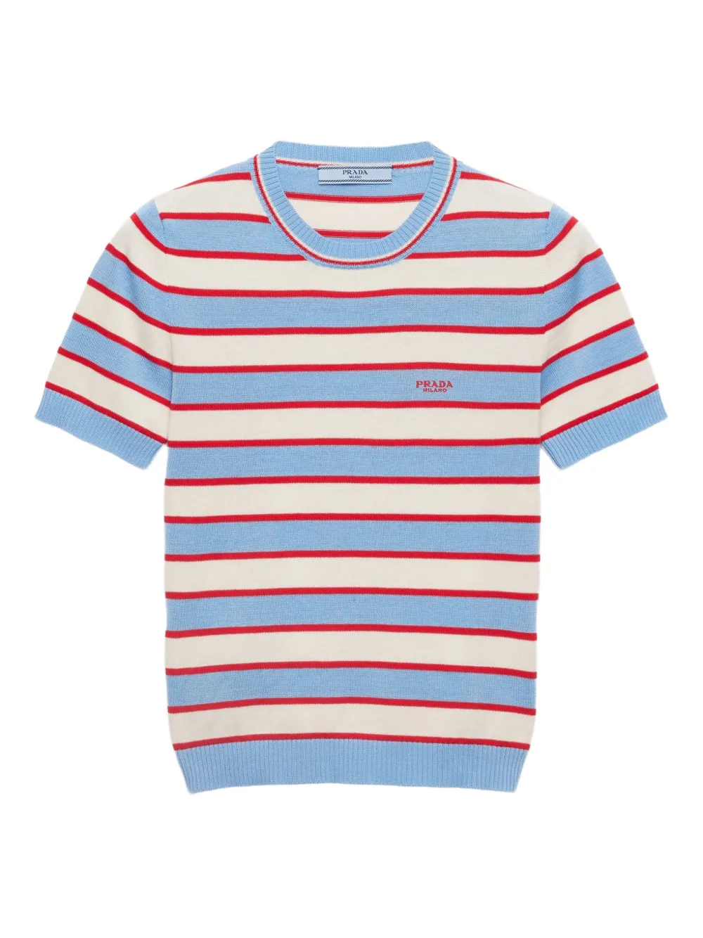 Prada playera tejida | azul | Image 1