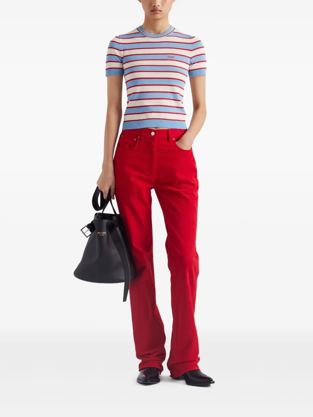 Prada playera tejida | Playeras y jerséis | Image 2