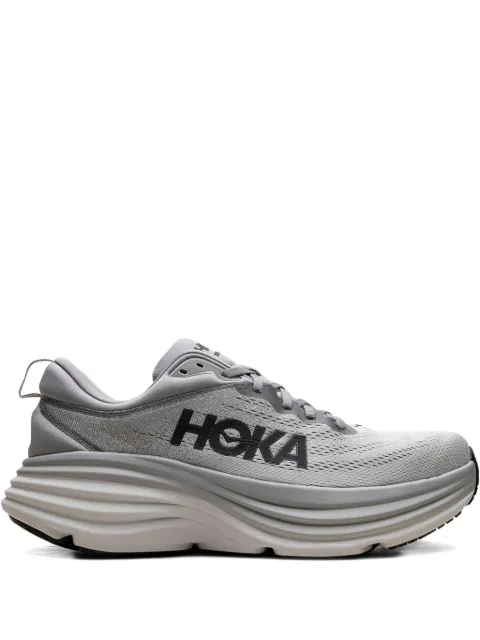 HOKA tenis con aplique del logo 
