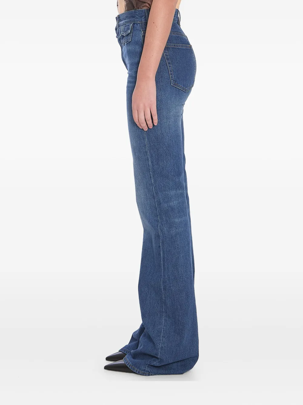 Chloé Flared jeans Blauw