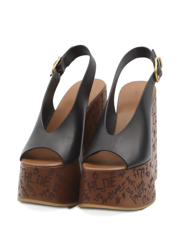 Chloé 13mm Maxime Sandals | Black | FARFETCH PL