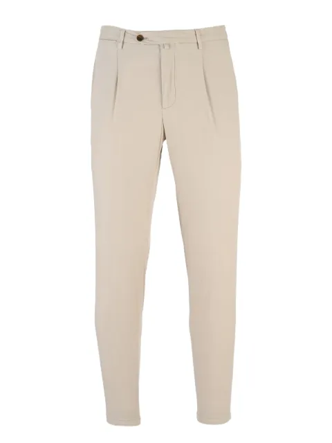 Briglia 1949 pantalones de vestir con pinzas en la parte delantera