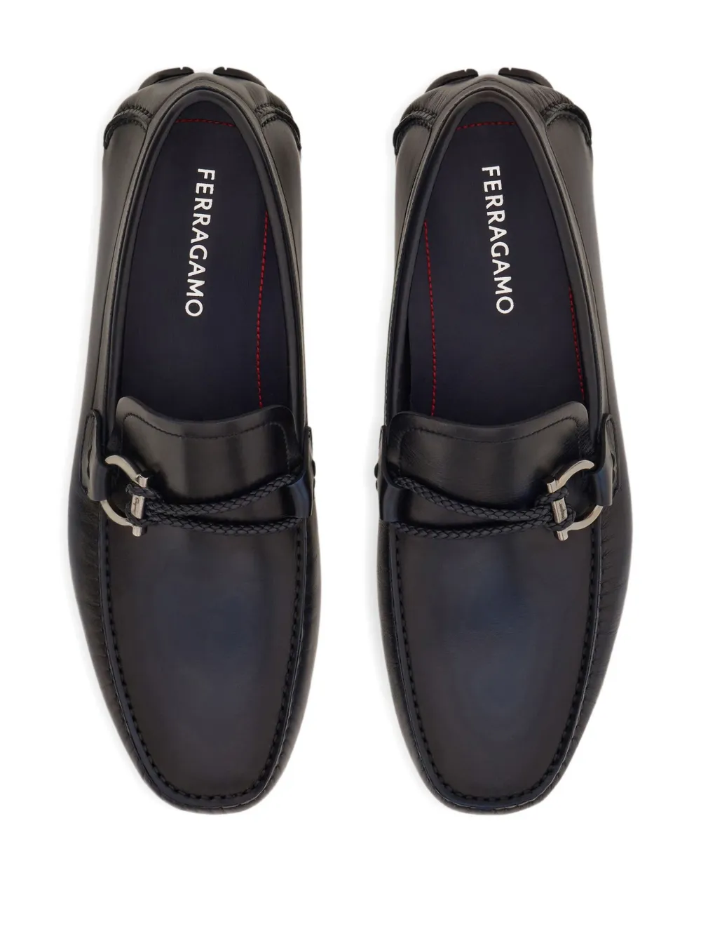 Ferragamo Gancini loafers Blue