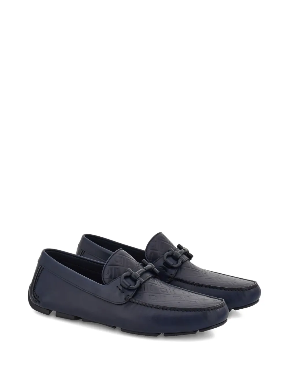 Ferragamo Gancini loafers - Blauw