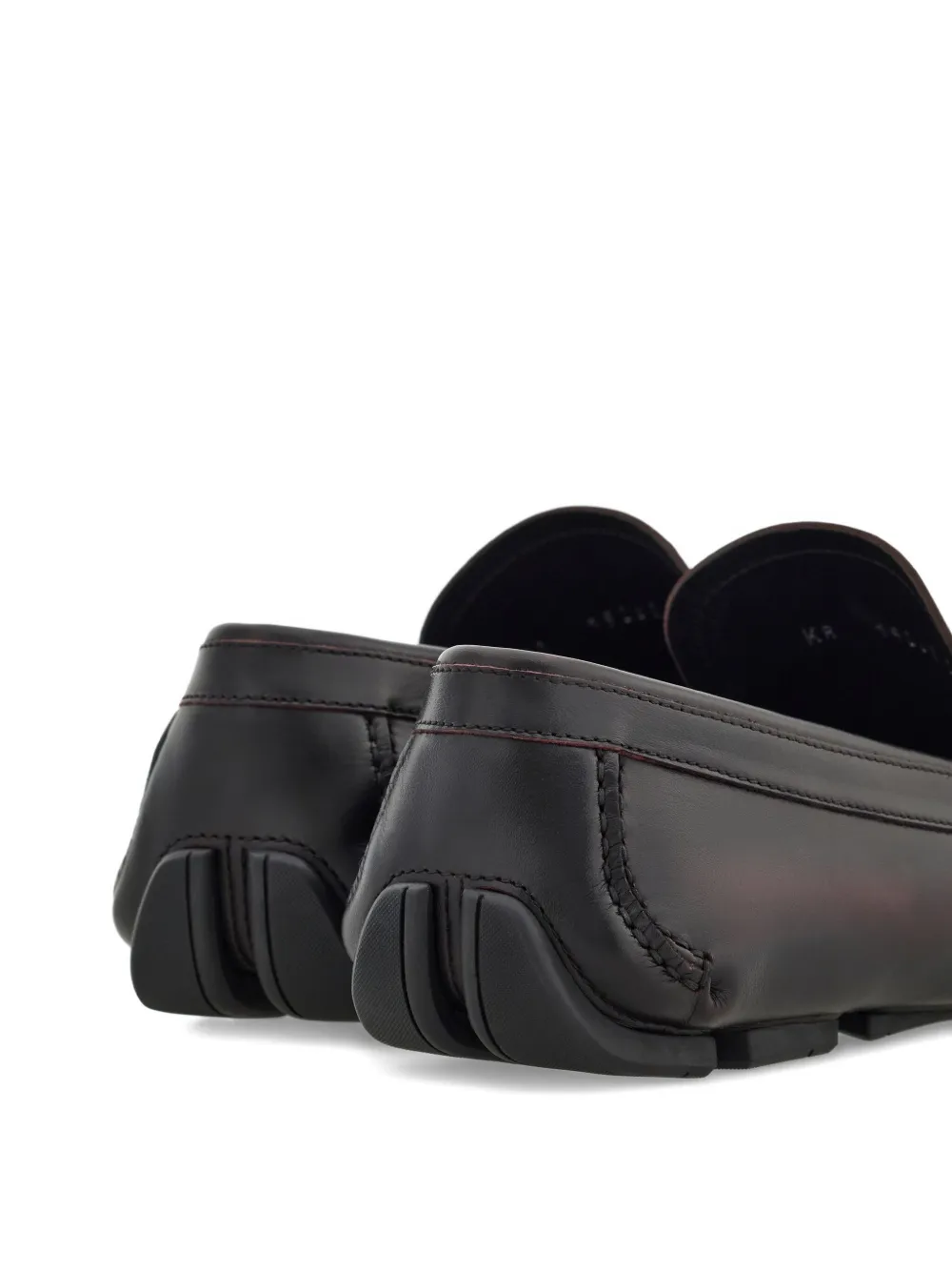 Ferragamo Gancini loafers Red