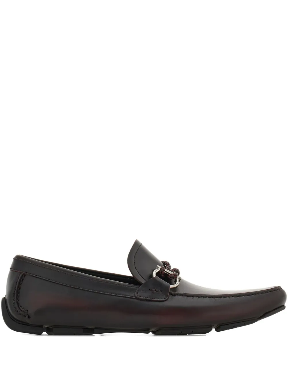 Ferragamo Gancini loafers Red