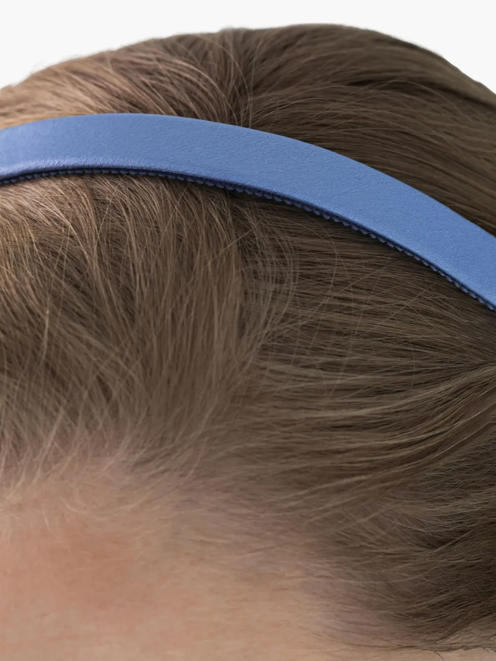 Jennifer Behr Zijden haarband Blauw