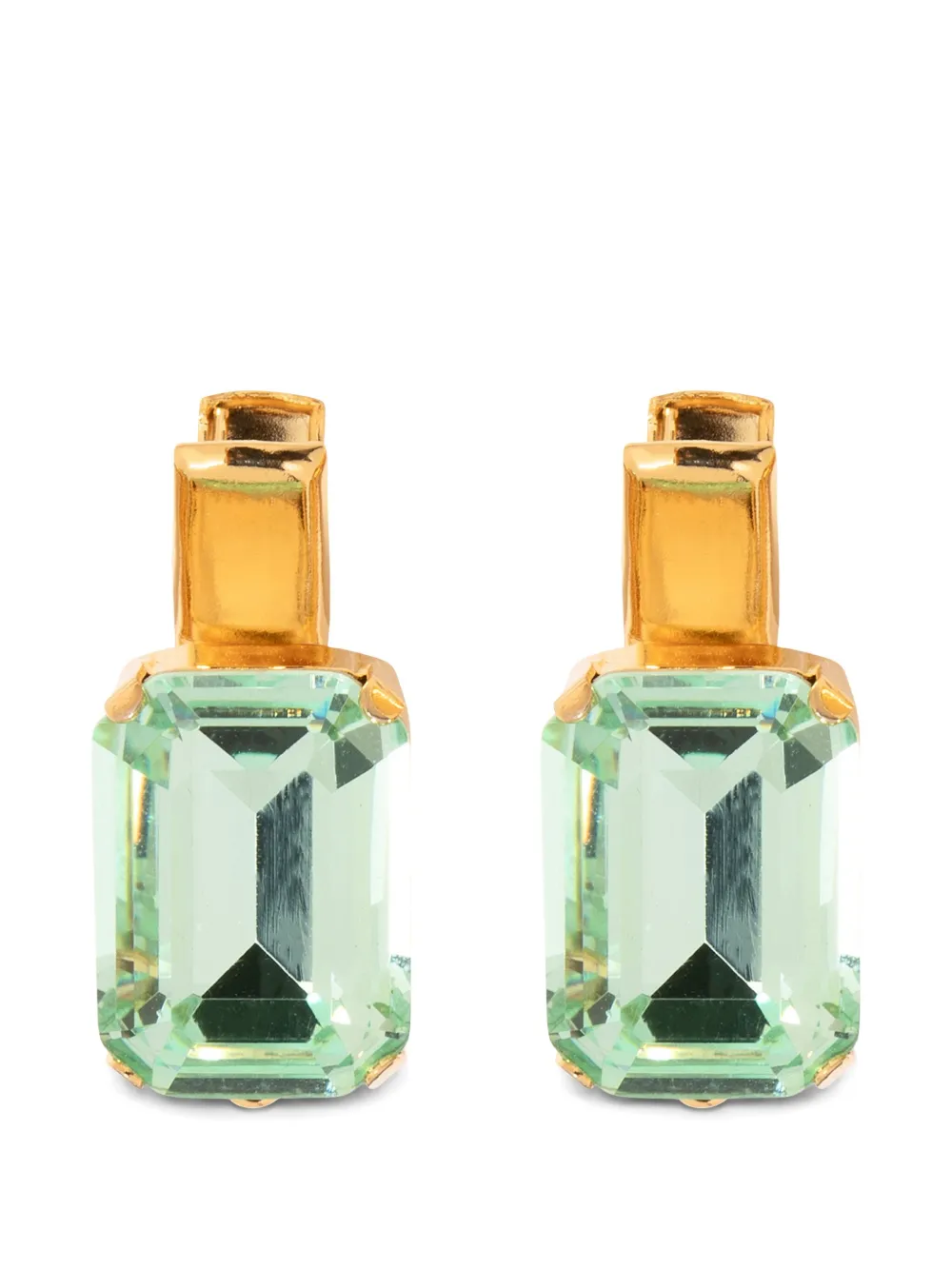 Shop Jennifer Behr Kara Hair Clips (set Of Two) In Grün