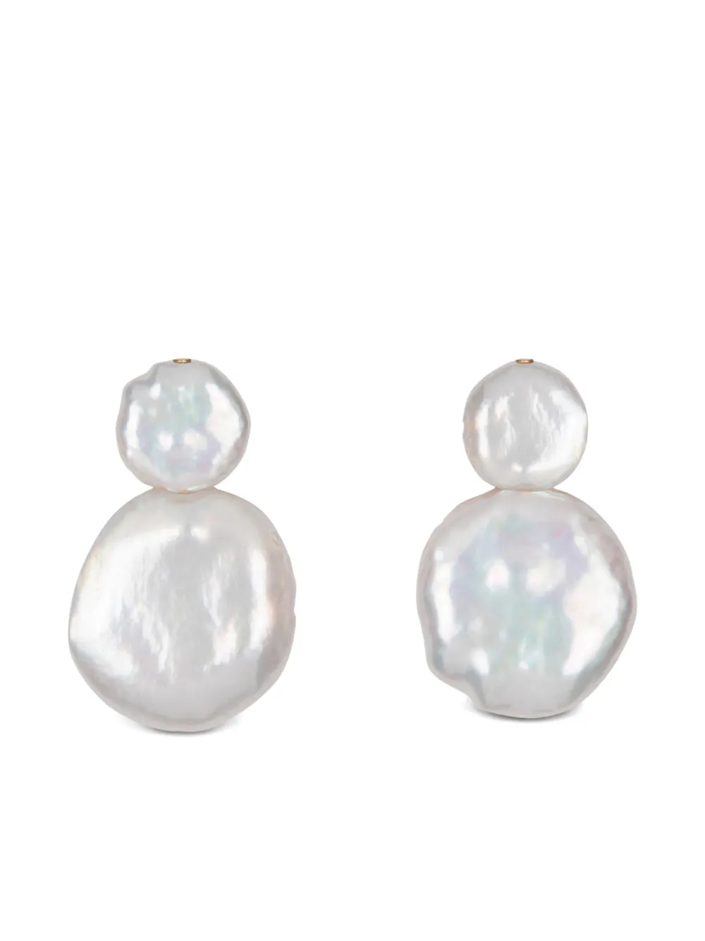 Jennifer Behr Rita ピアス - ホワイト Jennifer Behr Rita ピアス - ホワイト