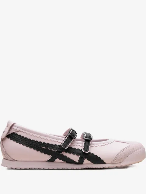 Onitsuka Tiger 멕시코 66 TGRS "크리스털 핑크/그래파이트 그레이" 스니커즈