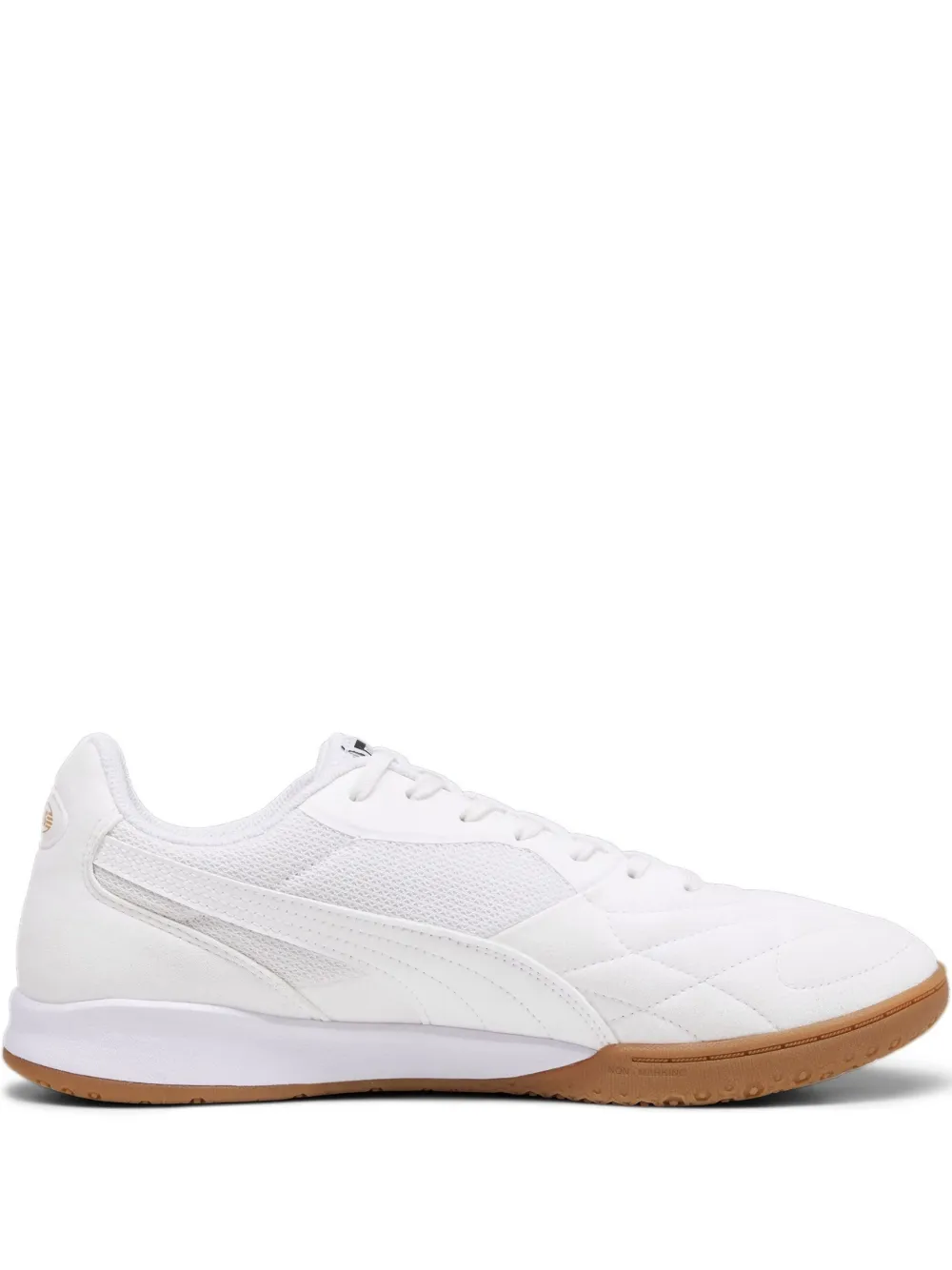 PUMA King Top IT "White Gold" sneakers