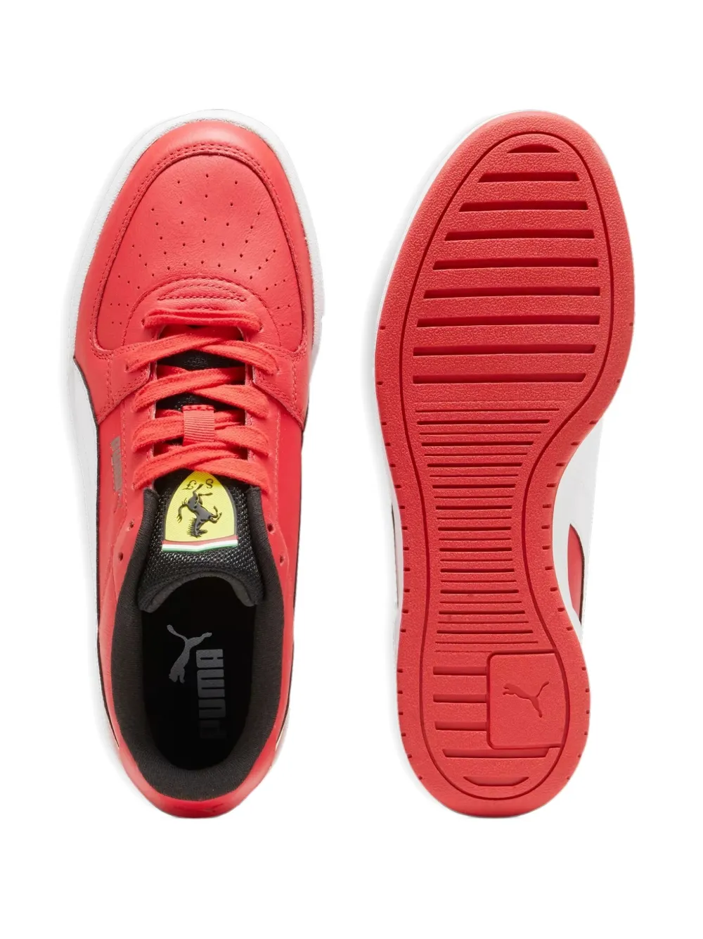 PUMA x Ferrari CA Pro "Red White" sneakers