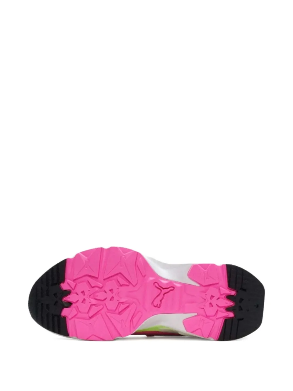 PUMA Orkid Neon "White Luminous Pink Fuzzy Lime" sneakers