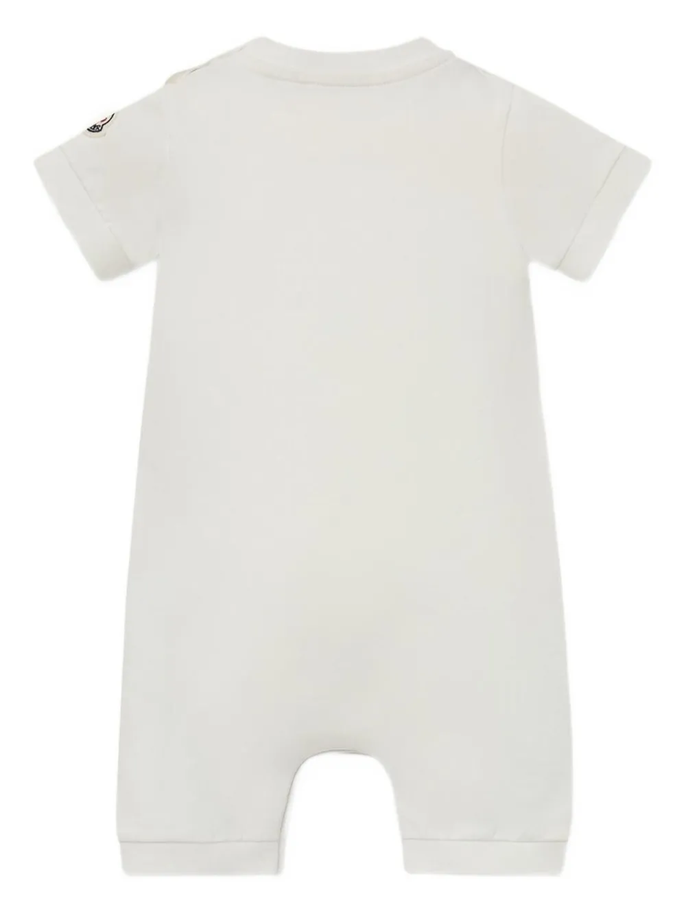 Moncler Enfant whale-print romper - Wit
