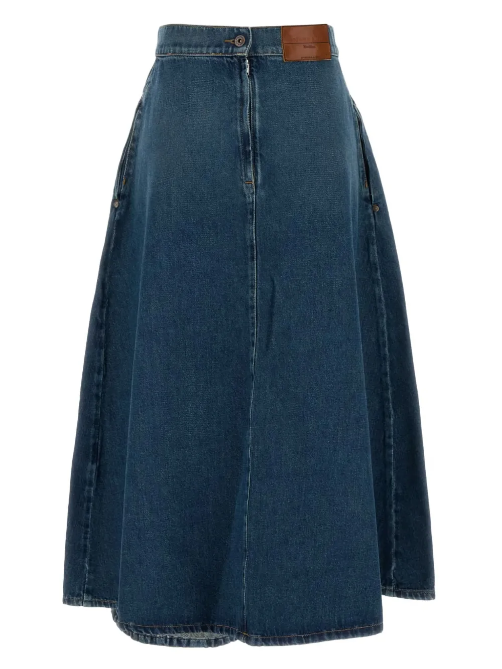 Weekend Max Mara Luana denim rok - Blauw