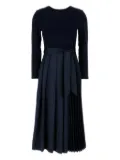 Weekend Max Mara Sheree pleated midi dress - Blue