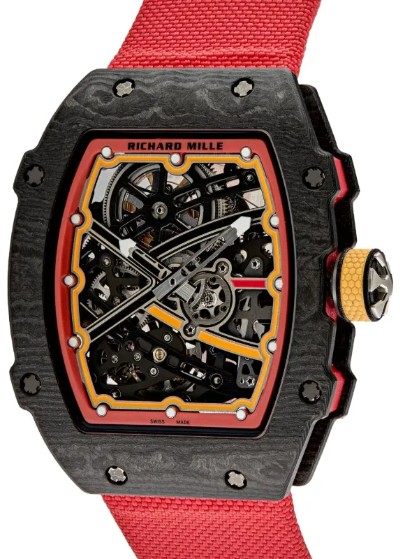 Richard Mille 2021 pre-owned Alexander Zverev 39mm Black