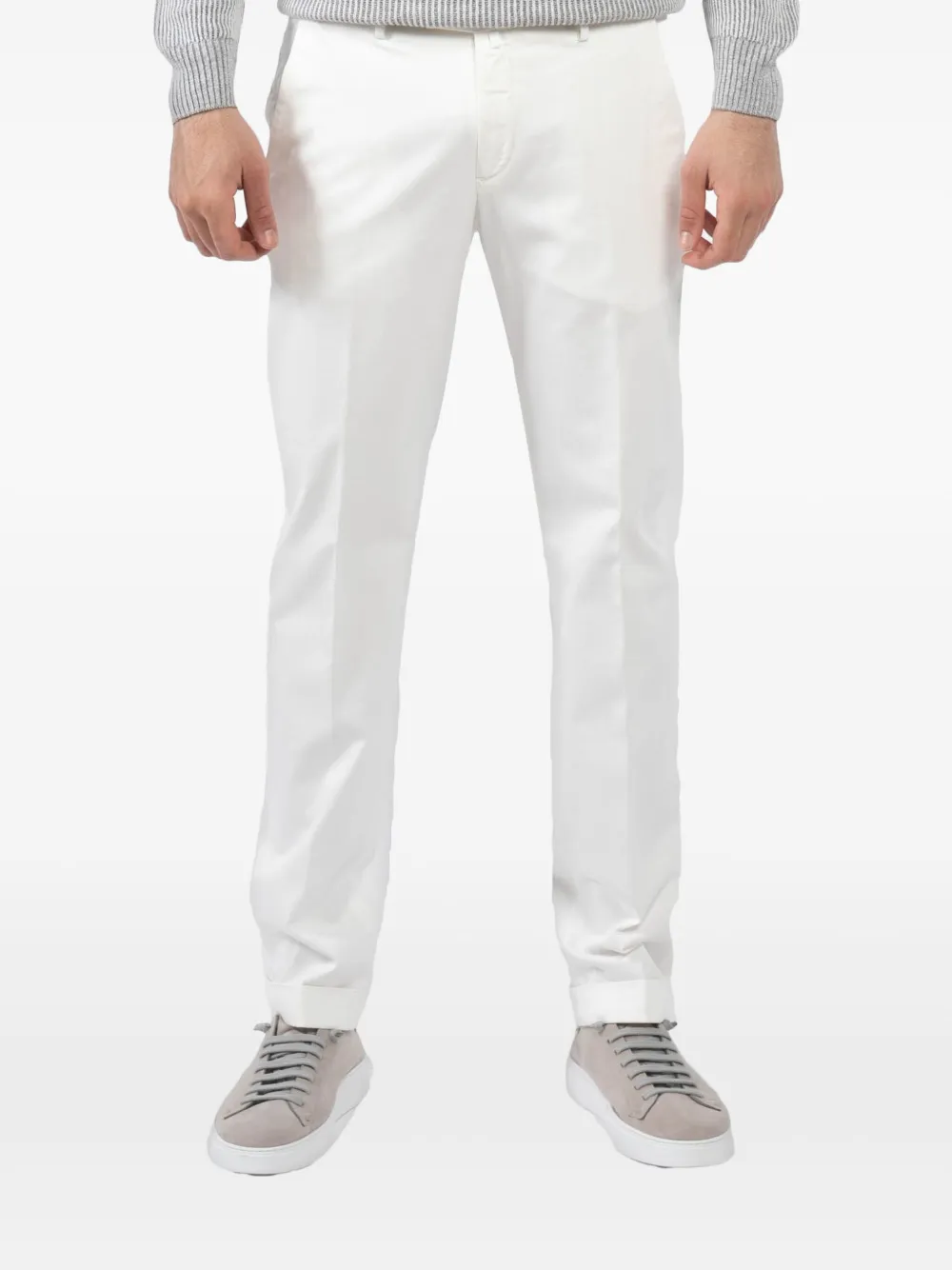 Briglia 1949 Getailleerde chino Wit