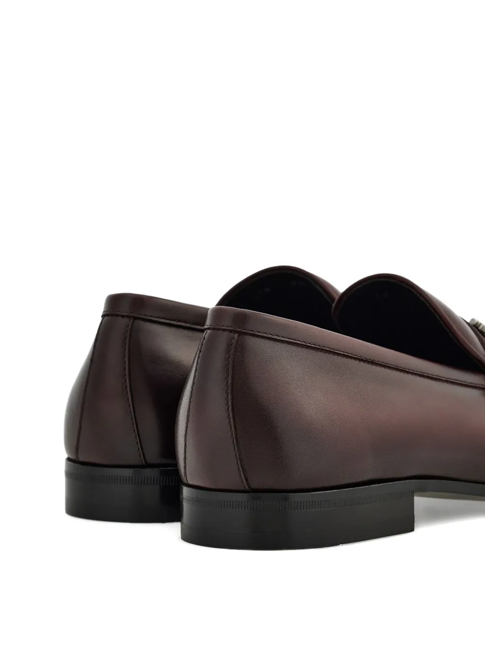 Ferragamo Gancini loafers Red