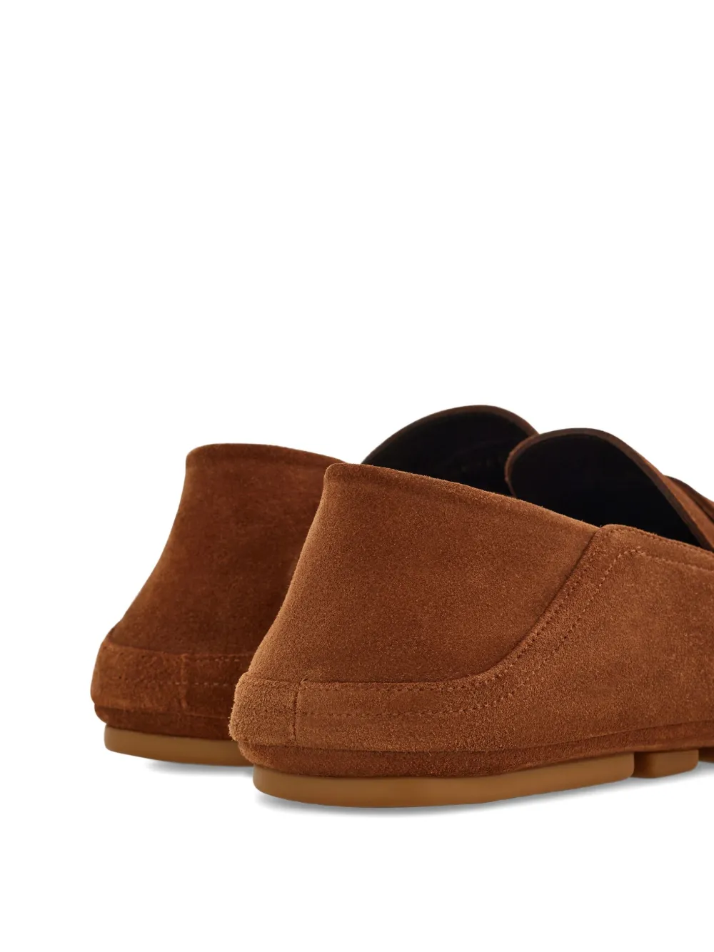 Ferragamo Gancini loafers Brown
