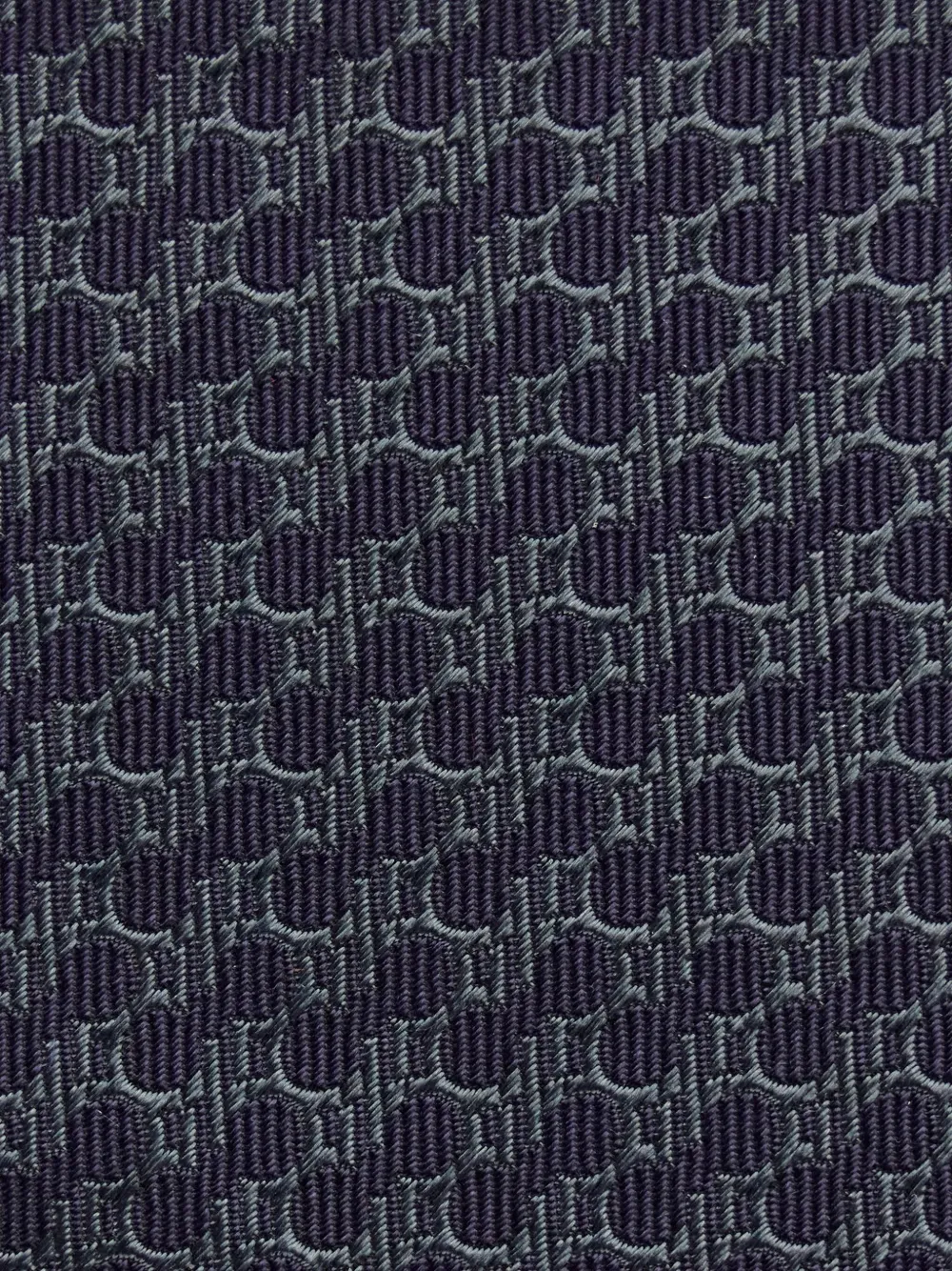 Ferragamo Gravata de seda com padronagem geométrica | Image 2