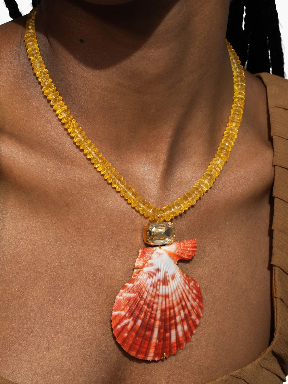 Jennifer Behr Roma Shell Necklace