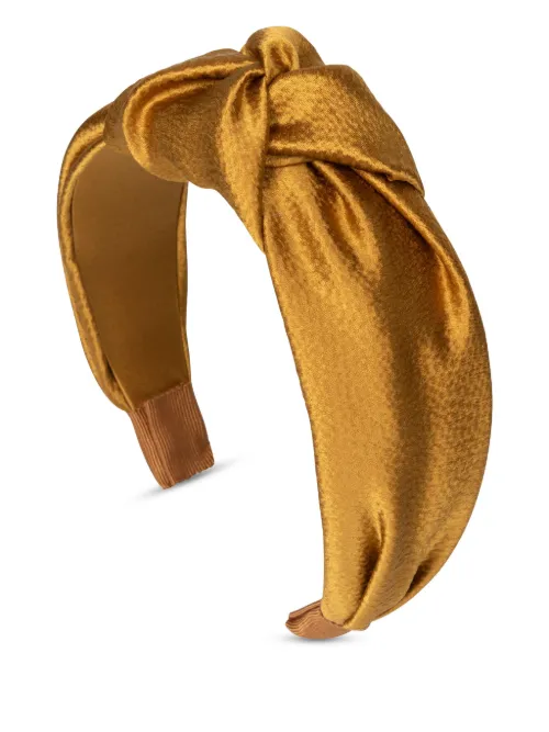 Serre-tête Samaya Hammered Silk - Jennifer Behr - Modalova