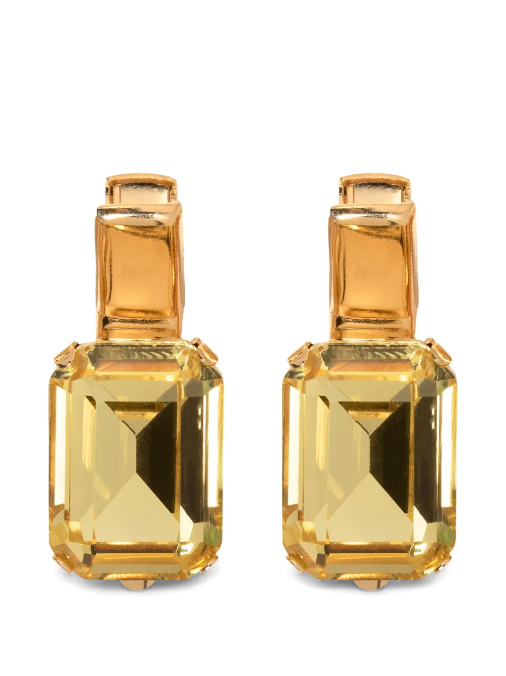 Jennifer Behr Kara ヘアクリップ 2個組 - イエロー Jennifer Behr Kara ヘアクリップ 2個組 - イエロー
