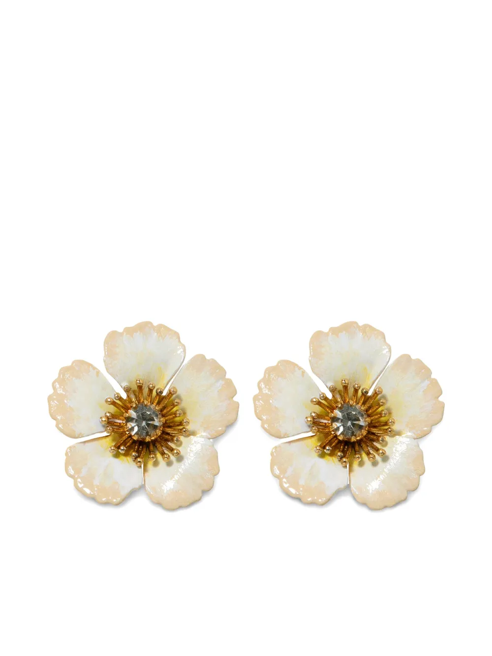 Jennifer Behr Deb earrings | Neutrals | Image 1