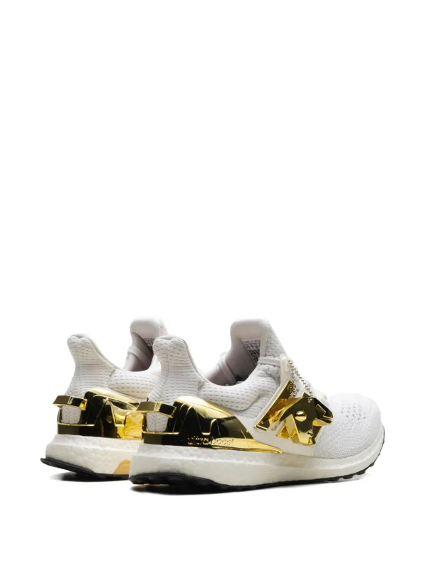 adidas gazelle silver green womens Adidas Men's Ultraboost 21 Blue / Cloud White / Gold Metallic Running Shoes main image 0