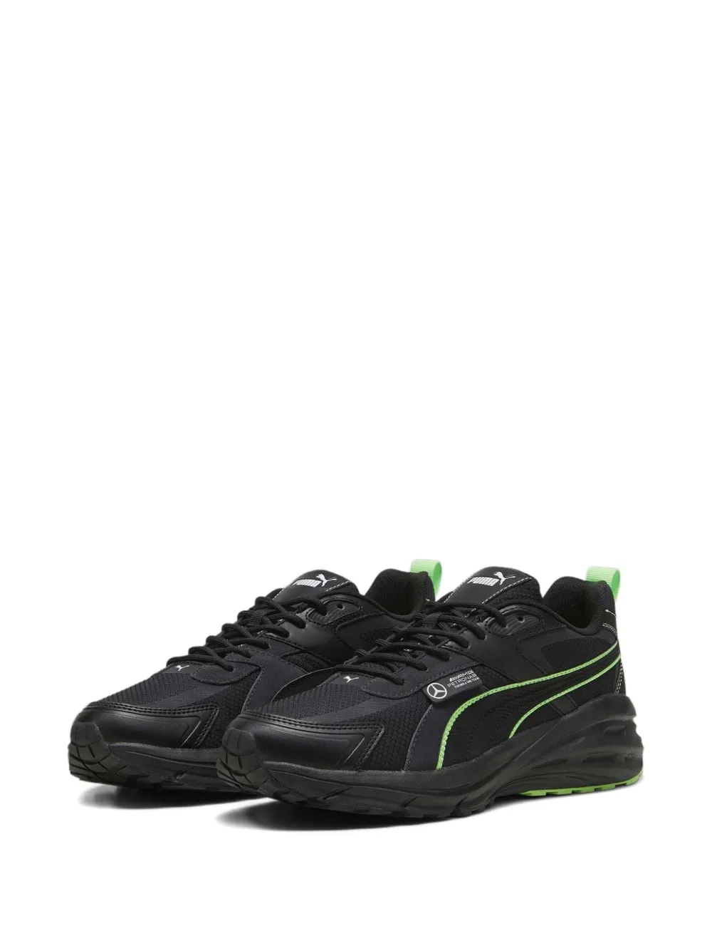 PUMA x Mercedes Hypnotic "Black Flat Dark Grey" sneakers