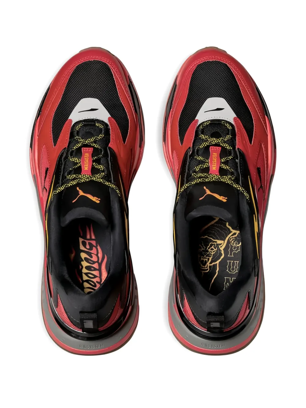 PUMA RS-Fast "Flames" sneakers Rood