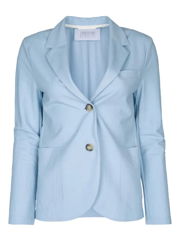 ジャケット・アウター HARRIS WHARF LONDON Harris Wharf London シングルジャケット | ブルー | FARFETCH JP
