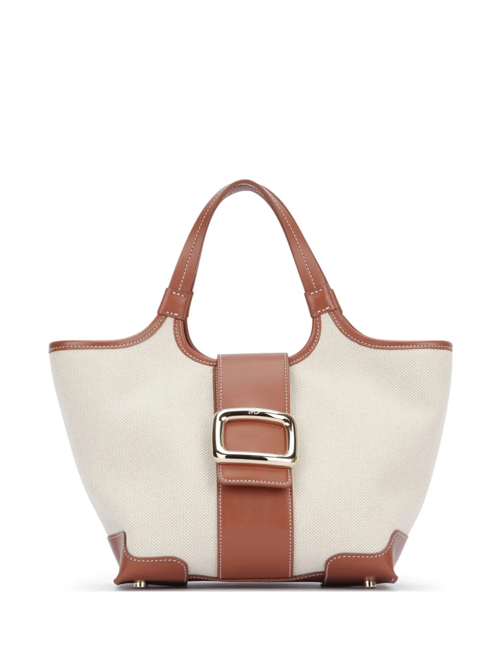 Roger Vivier mini Grand Vivier tote bag | Neutrals | Image 1
