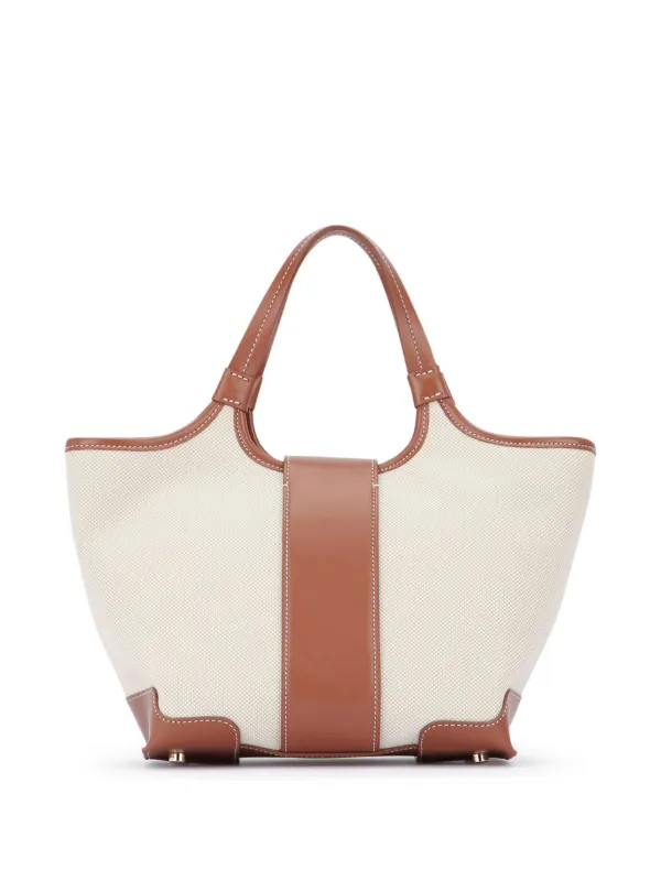 Roger Vivier Mini Grand Vivier Tote Bag | Neutrals | FARFETCH AE