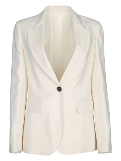 Brunello Cucinelli single-breasted blazer 
