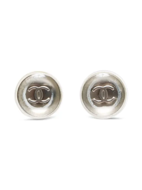CHANEL Pre-Owned 1999 Interlocking CC earrings