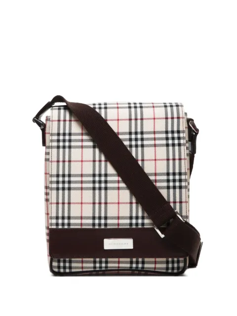 Burberry Pre-Owned 1990-2010s Nova-check shoulder bag