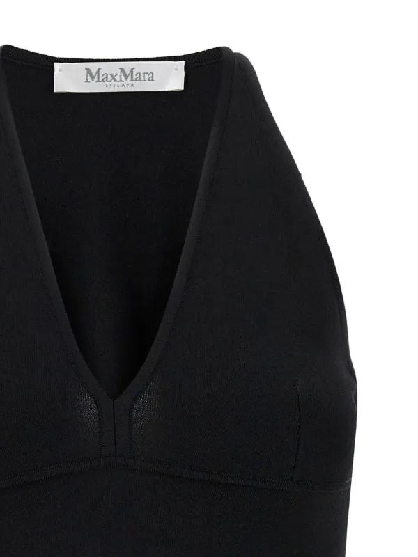 【MAX MARA】アルミダトップ 関税送料込 Max Mara Armida トップ | ブラック | FARFETCH JP
