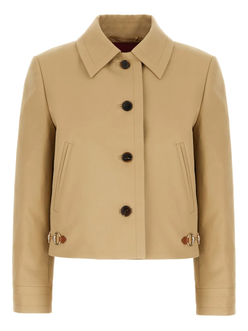 Gucci Cropped trenchcoat Beige