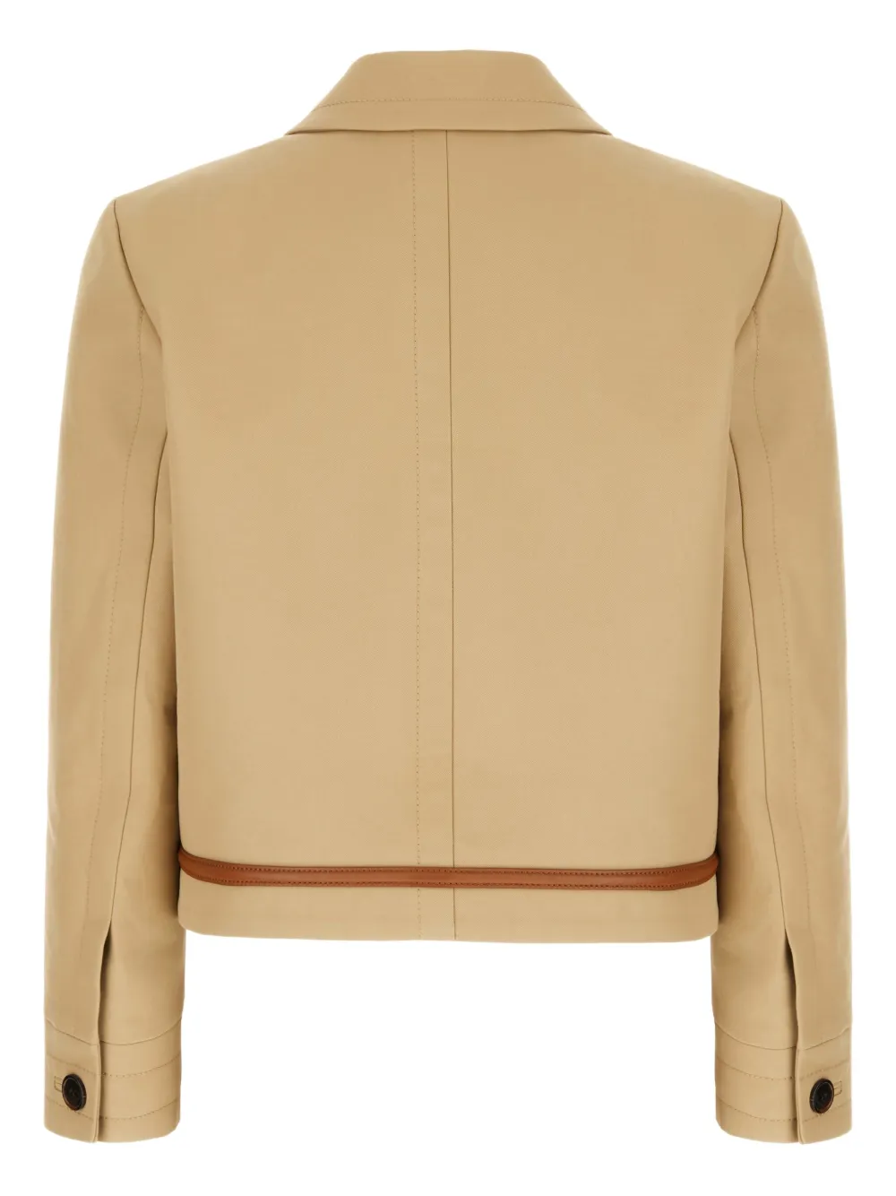 Gucci Cropped trenchcoat Beige